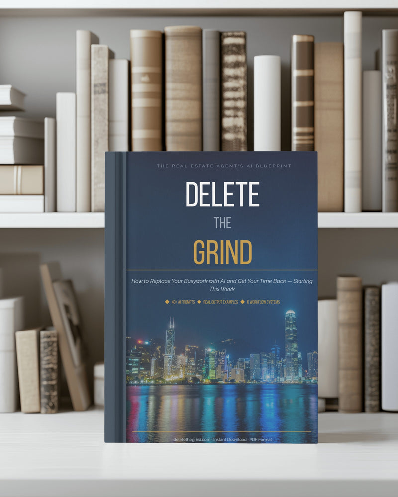 Delete the Grind on bookshelf